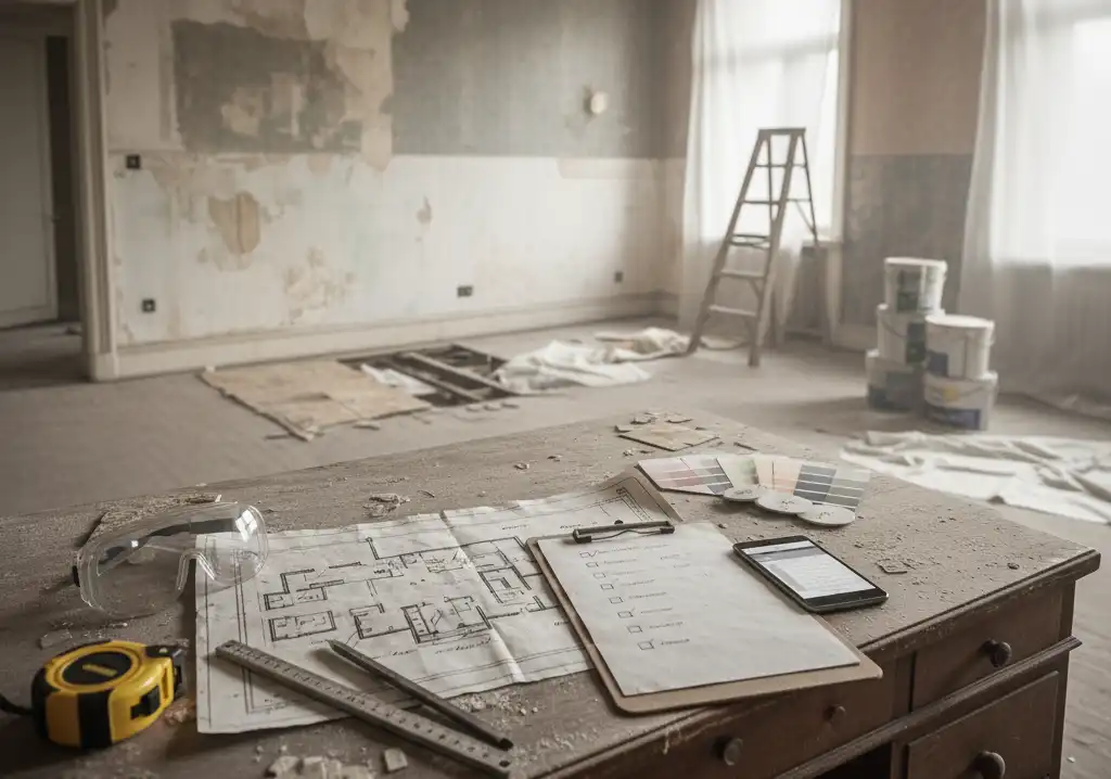 planowanie remontu mieszkania