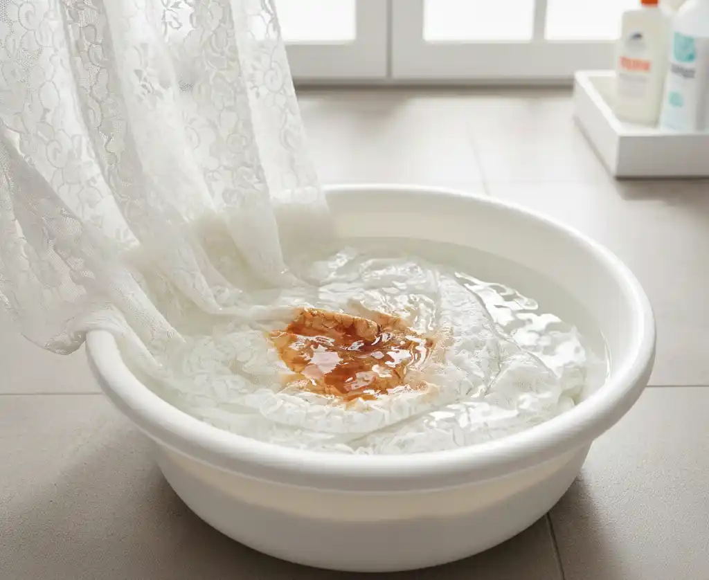 firanka-w-miesce-z-woda Czym usunąć rdzę z firanki? Sprawdzone metody