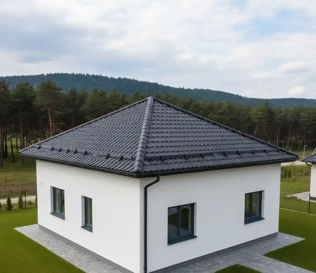 blachodachowka-na-dachu-domu Jakie wybrać materiały budowlane na dach domu?
