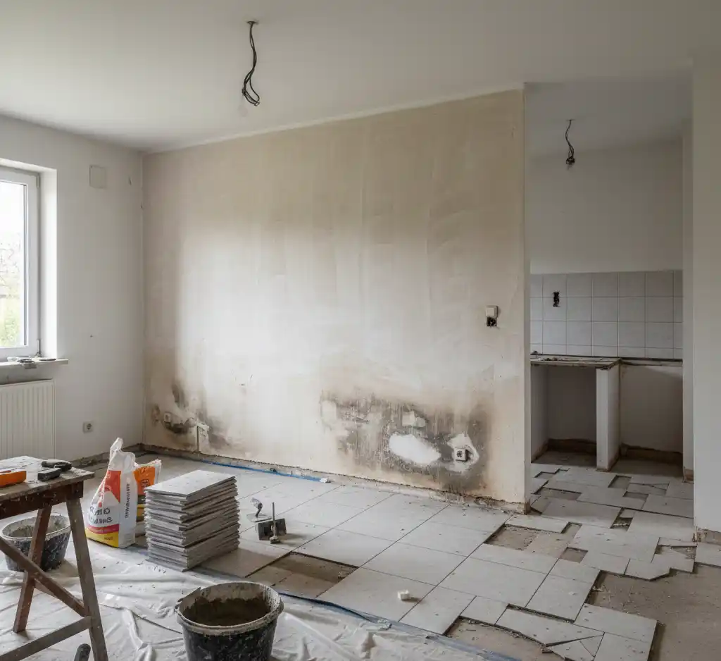 bledy-w-wykonczeniu-1 Prace wykończeniowe domu — zakres prac, koszty i harmonogram