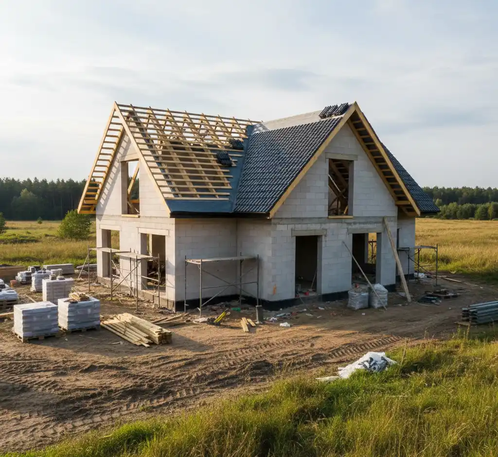 materiały budowlane na dach domu jednorodzinnego