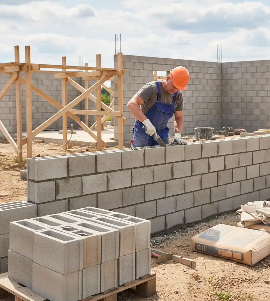 sciana-nosna Jakie materiały na ściany nośne wybrać? Porównanie rozwiązań