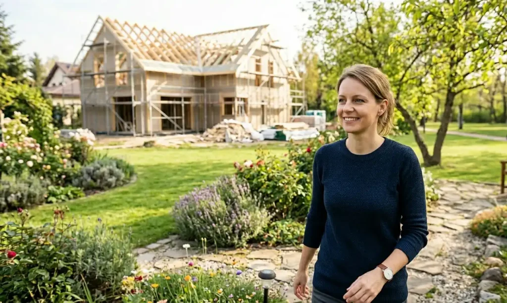 „Relaks-podczas-budowy-domu-spacer-inwestora-redukcja-stresu-na-budowie-rownowaga-psychiczna-i-spokoj-1024x612 Stres podczas budowy domu – przyczyny i sprawdzone sposoby, jak go ograniczyć