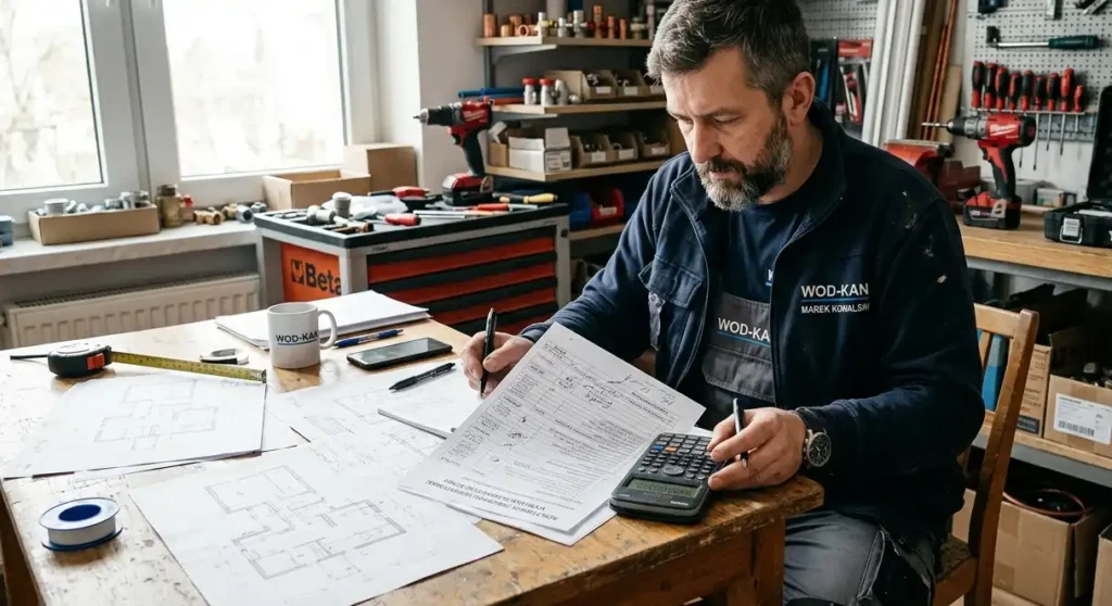  Koszt wymiany instalacji wodnej