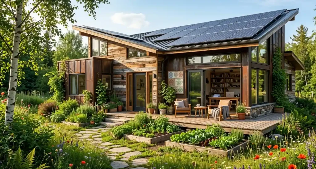  Dom z materiałów z odzysku – jak zbudować ekologiczny i tani dom krok po kroku